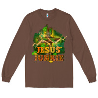 Chestnut Jesus junkie St. Patricks Day Long Sleeve Tee - FaDigitalArtStudio