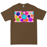 Cacao paw print Premium Tee - TumblerDesignByShophia