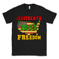 Black juneteenth 1865 freedom Classic Tee - CowGirlArtShop