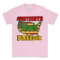 Bubblegum Pink juneteenth 1865 freedom Classic Tee - CowGirlArtShop