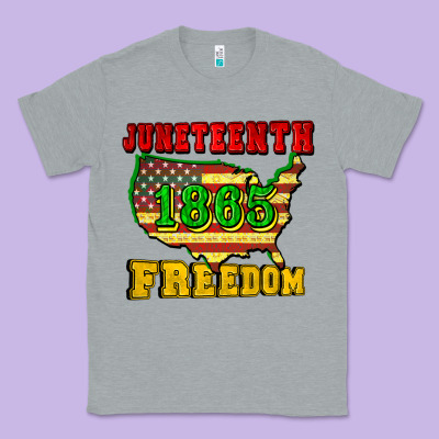 Juneteenth 1865 Freedom Classic Tee Designed By Cowgirlartshop