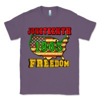 Lavender juneteenth 1865 freedom Classic Tee - CowGirlArtShop