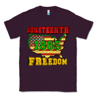Plum juneteenth 1865 freedom Classic Tee - CowGirlArtShop