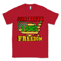 Red juneteenth 1865 freedom Classic Tee - CowGirlArtShop