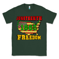 Sports Green juneteenth 1865 freedom Classic Tee - CowGirlArtShop