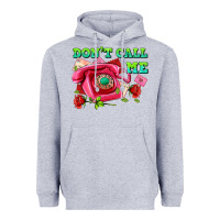 Heather Grey dont call me with pink phone and letters Heavyweight Hoodie - AdoDesignShop