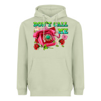 Matcha dont call me with pink phone and letters Heavyweight Hoodie - AdoDesignShop