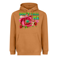 Meerkat dont call me with pink phone and letters Heavyweight Hoodie - AdoDesignShop