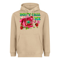Mushroom dont call me with pink phone and letters Heavyweight Hoodie - AdoDesignShop