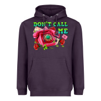 Plum dont call me with pink phone and letters Heavyweight Hoodie - AdoDesignShop