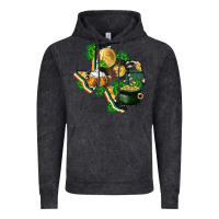 Vintage Black texas map st patricks day Vintage Hoodie - FaDigitalArtStudio