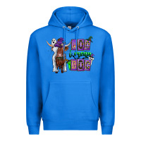 True Royal Moo I Mean Boo Premium Hoodie - CowhideDigitalArt