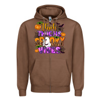 Chestnut thick thighs spooky vibes Zipper Hoodie - AdoDesignShop