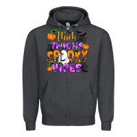Smoke thick thighs spooky vibes Zipper Hoodie - AdoDesignShop