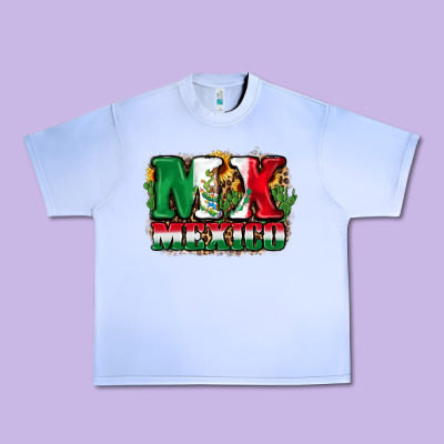 Mx Mexico Urban Heavy Tee Designed By Fadigitalartstudio