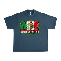 Midnight Navy MX Mexico Urban Heavy Tee - FaDigitalArtStudio