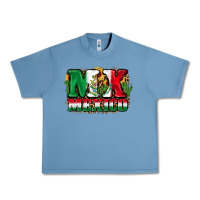Pebble Blue MX Mexico Urban Heavy Tee - FaDigitalArtStudio