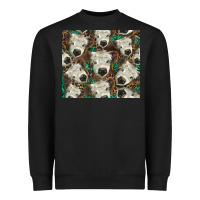 White Scottish Calf Heavyweight Sweatshirt | Teevron
