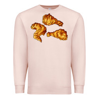 Pale Pink nuggets Premium Sweatshirt - AdoDesignShop