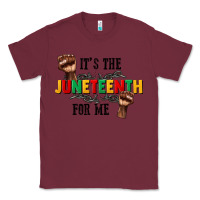 Burgundy its the juneteenth for me Classic Tee - CowGirlArtShop