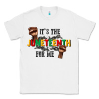 White its the juneteenth for me Classic Tee - CowGirlArtShop