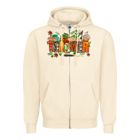 Sandshell fall teacher Zipper Hoodie - AdoDesignShop