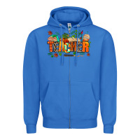 True Royal fall teacher Zipper Hoodie - AdoDesignShop