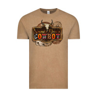Vintage Coffee simmer down cowboy olivia Vintage Tee - OliviaCreatesArt