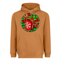 Meerkat christmas hot chocolate and candies Heavyweight Hoodie - AdoDesignShop