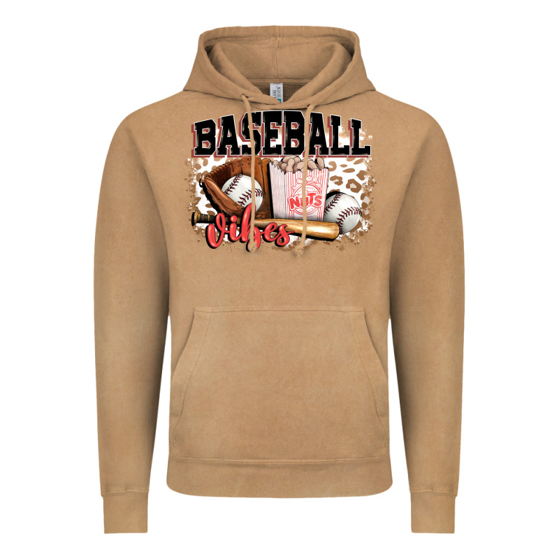 Baseball Vibes Vintage Hoodie by FaDigitalArtStudio | Teevron