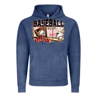Vintage Denim baseball vibes Vintage Hoodie - FaDigitalArtStudio