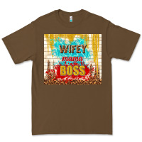 Cacao wifey mama boss Premium Tee - TumblerDesignByShophia