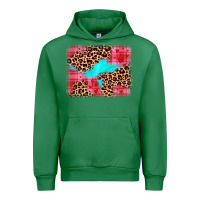 Emerald valentine's day leopard background Urban Hoodie - JahusDesignShop