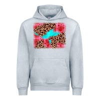 Heather Grey valentine's day leopard background Urban Hoodie - JahusDesignShop