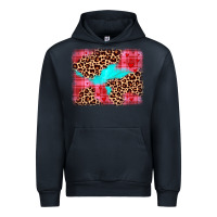 Navy valentine's day leopard background Urban Hoodie - JahusDesignShop