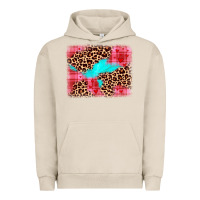 Pigment French Oak valentine's day leopard background Urban Hoodie - JahusDesignShop