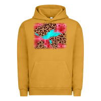 Pigment Peanut Butter valentine's day leopard background Urban Hoodie - JahusDesignShop