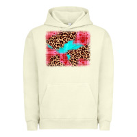 Pigment Pistachio valentine's day leopard background Urban Hoodie - JahusDesignShop