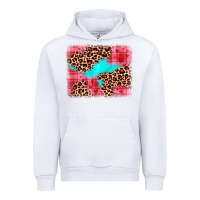 White valentine's day leopard background Urban Hoodie - JahusDesignShop