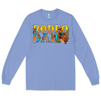 Colony Blue Western Rodeo Dad Long Sleeve Tee - BundleAndBundleShop