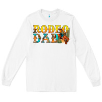 White Western Rodeo Dad Long Sleeve Tee - BundleAndBundleShop