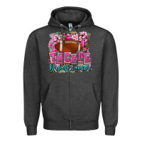 Charcoal Heather tackle breast cancer Zipper Hoodie - AdoDesignShop