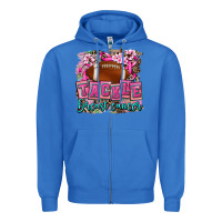 True Royal tackle breast cancer Zipper Hoodie - AdoDesignShop