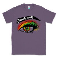 Lavender juneteenth eyelash cowgirl Classic Tee - CowGirlArtShop
