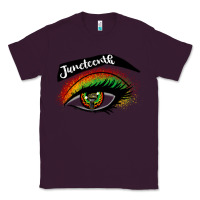 Plum juneteenth eyelash cowgirl Classic Tee - CowGirlArtShop