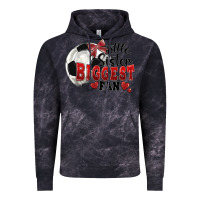 Cloud Black little sister biggest fan soccer Vintage Hoodie - FaDigitalArtStudio