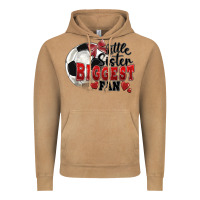 Vintage Camel little sister biggest fan soccer Vintage Hoodie - FaDigitalArtStudio