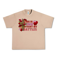 Burro This is how i fight my battles Valentine's Day Urban Heavy Tee - FaDigitalArtStudio