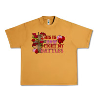 Peanut Butter This is how i fight my battles Valentine's Day Urban Heavy Tee - FaDigitalArtStudio