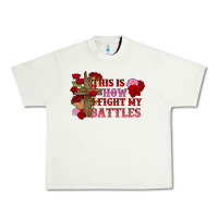 Pistachio This is how i fight my battles Valentine's Day Urban Heavy Tee - FaDigitalArtStudio